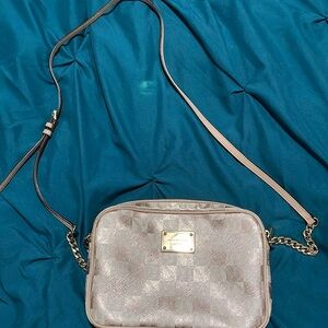 Michael Kors Crossbody Bag Cream and Gold